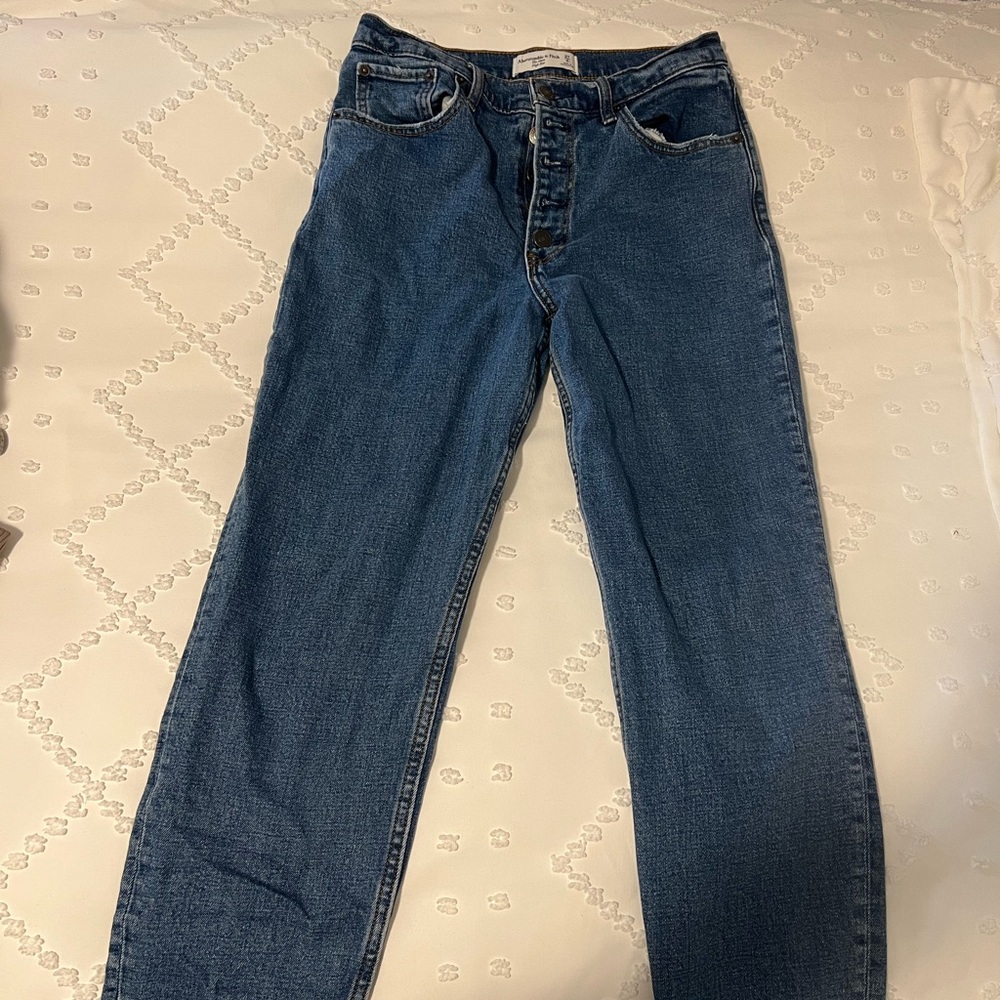 A&F mom jeans